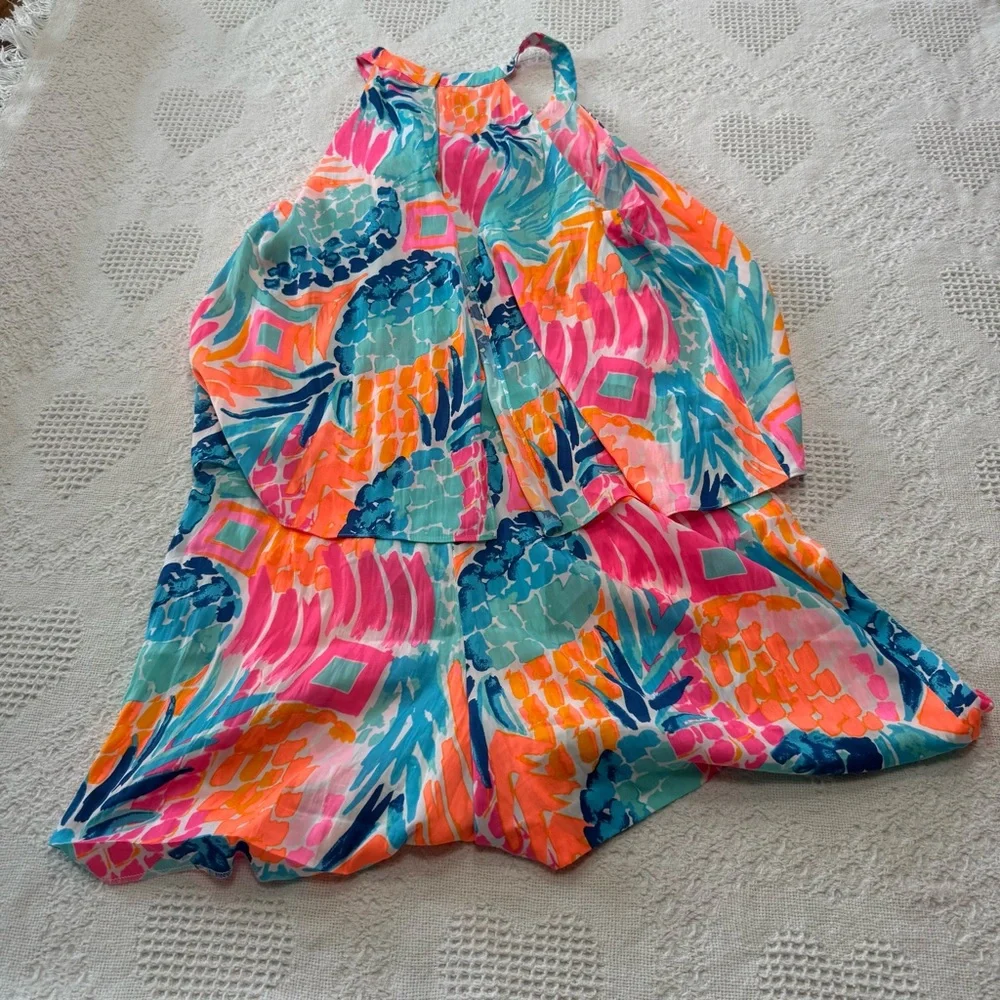Lily Pulitzer Colorful Ruffle Romper (6)